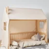 Minitude MASON Sengehimmel til Hus, Offwhite