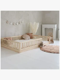 Minitude MILES Junior-/Montessori-seng 140x200, Natur