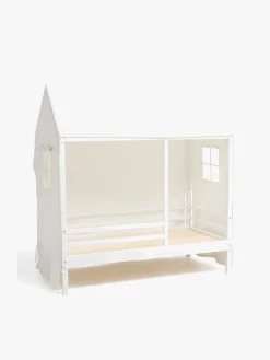 Minitude Nordic Jax Husseng 70x140 + Sengehimmel, Hvid