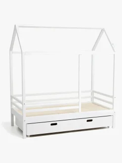 Minitude Nordic Jax Juniorseng 70x140 inkl. Sengeskuffe, Hvid