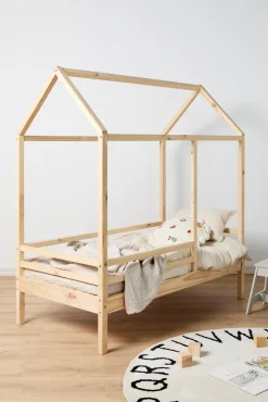 Minitude Nordic Juniorseng 70x140 Jax Inkl. Madras Softi & Skuffe, Natur