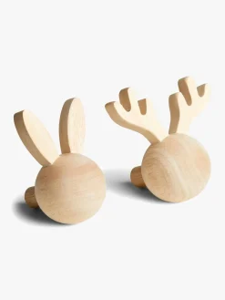 Minitude Nordic LEON Kroge 2-pak, Natur