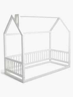 Minitude Nordic Mason Husseng 70x160 + Sengehimmel, Hvid