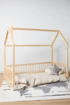 Minitude Nordic MASON Junior-/Montessori-seng 70x160, Træ