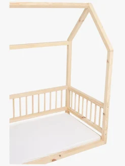 Minitude Nordic MASON Juniorseng, Natur med BabyMatex Carpathia Madras 70x160 cm