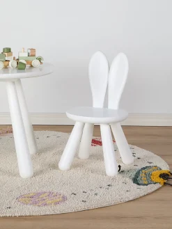 Minitude Nordic Stol Kanin, Hvid