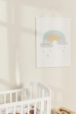 Minitude Plakatlister Stor, Hvid