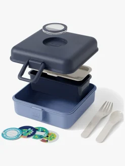 Monbento Snacky Bento Madkasse, Blue infinity