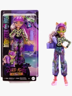 Monster High Scare-adise Island Dukke Clawdeen Wolf