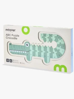 MooverToys A,B,C Puslespil Krokodille, Grøn