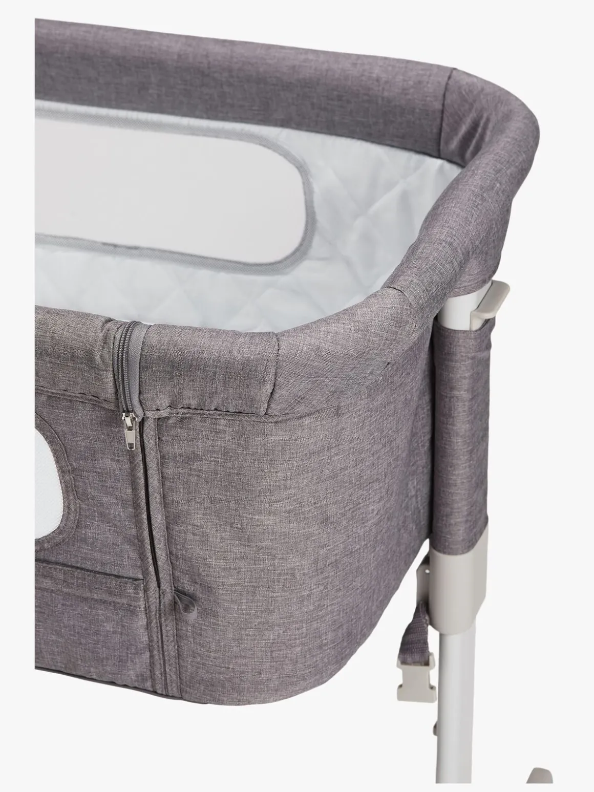 Moweo ALEX Bedside Crib, Grå