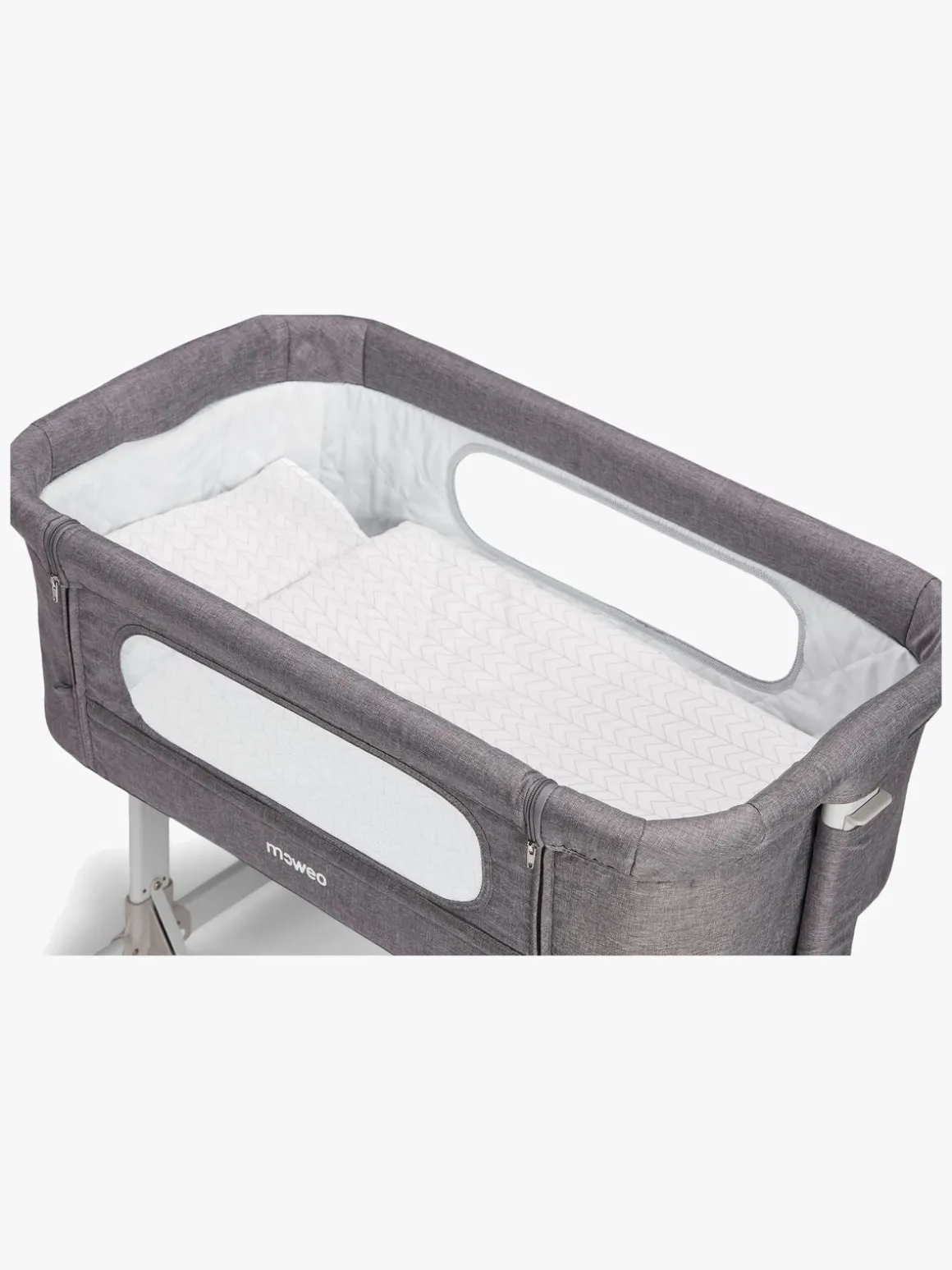Moweo ALEX Bedside Crib, Grå