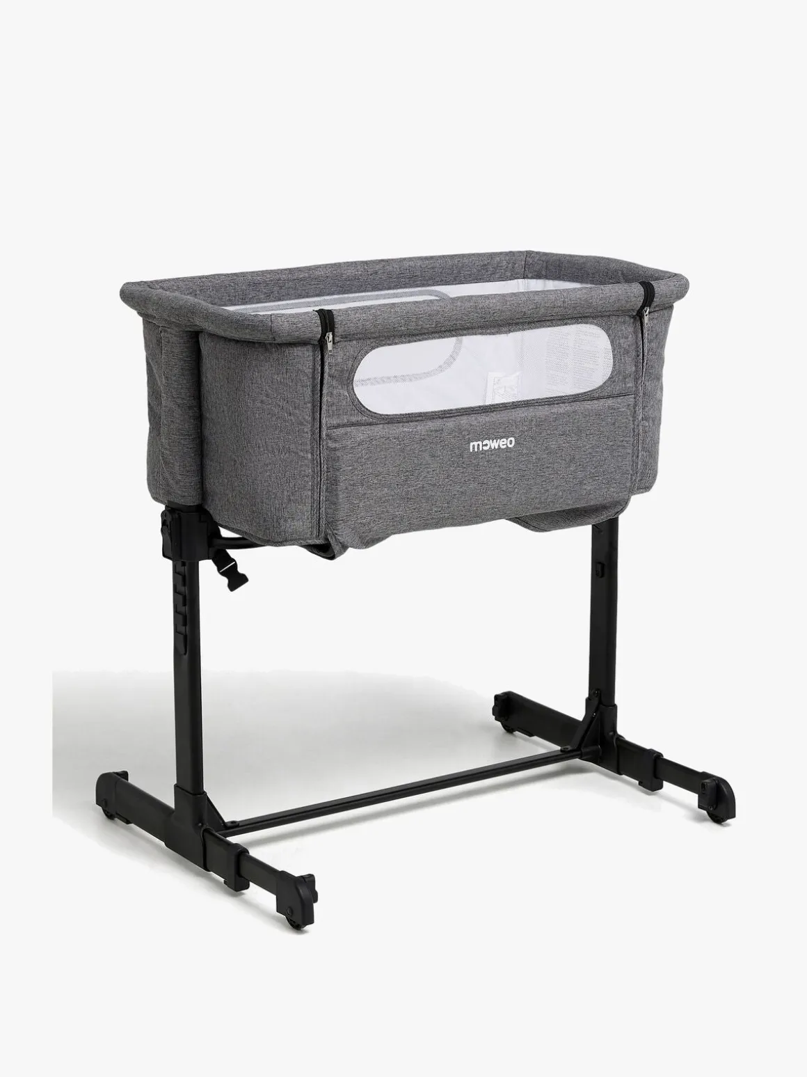 Moweo RIVER Mini Bedside Crib, Mørkegrå