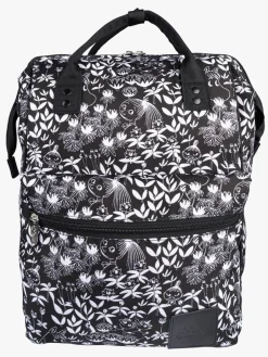 Mumitroldene Samu Primula Rygsæk 15L, Sort/Hvid