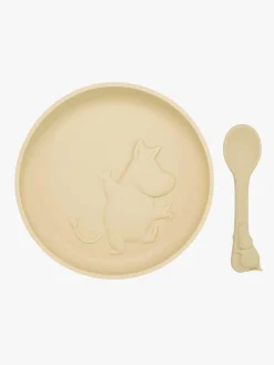 Mumitroldene Spisesæt Silikone, Latte Brown