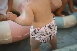 Mumitroldene UV-Sæt Badeble og Solhat, Pink