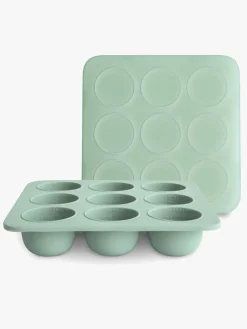 Mushie Fryseform til Babymad, Cambridge Blue