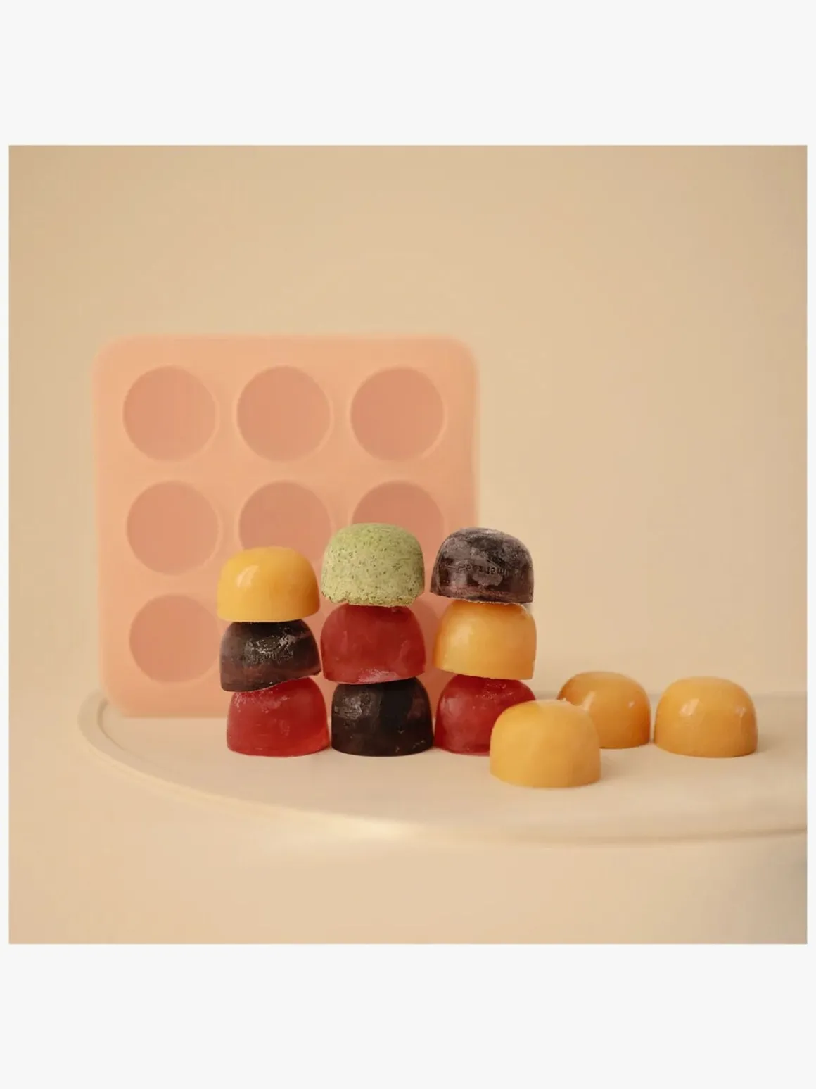 Mushie Fryseform til Babymad, Blush