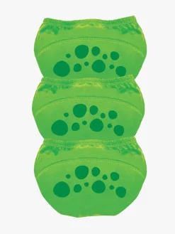 My Carry Potty Dinosaur Pottetræningsbukser 3-pak, Grøn