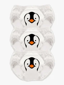 My Carry Potty Pingvin Pottetræningsbukser 3-pak, Hvid