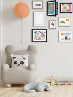 My Little DaVinci Oplukkelig Ramme A3, 50 Ark, White