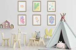 My Little DaVinci Oplukkelig Ramme A4, 50 Ark, Natural