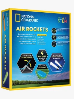 National Geographic Luftdrevet Skumraket 4 Stk.