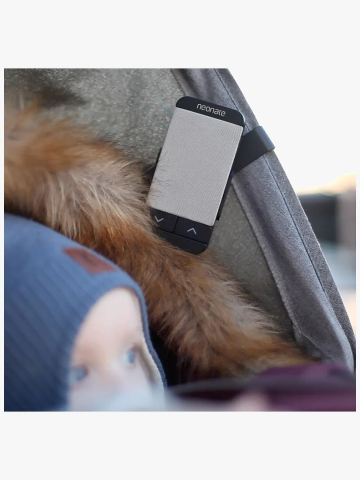 Neonate N65 Ekstra Enhed til Babyalarm, Light Grey