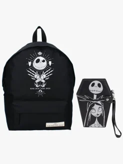 Nightmare Before Christmas Rygsæk & Penalhus, King Jack