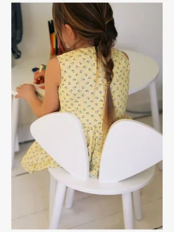 Nofred Stol og Bord Mus, Hvid