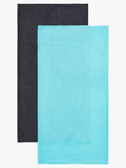 Nordbjørn Bjørli Halsedisse 2-pak, Black/Aqua Sea