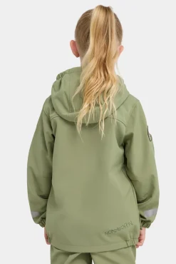 Nordbjörn Brokvarn Softshelljakke, Grøn