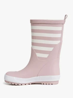 Nordbjørn Dagg Gummistøvler, Lyserød/Hvid