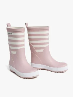 Nordbjørn Dagg Gummistøvler, Lyserød/Hvid