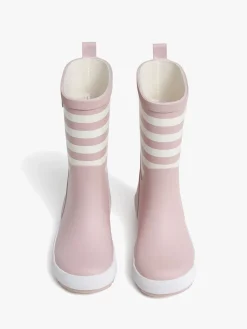 Nordbjørn Dagg Gummistøvler, Lyserød/Hvid