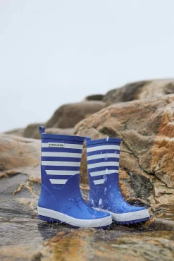 Nordbjørn Dagg Gummistøvler, Blå/Hvid