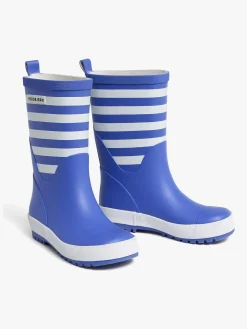 Nordbjørn Dagg Gummistøvler, Blå/Hvid