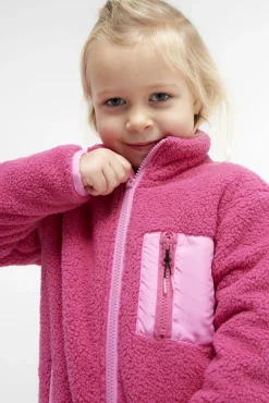 Nordbjørn Dakota Fleecetrøje, Fuchsia