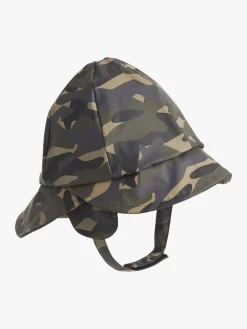 Nordbjørn Fjord Foret Regnhue & Vanter, Hide and Seek Green