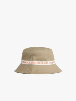 Nordbjörn Hjortnäs Bucket Hat Vendbar, Beige