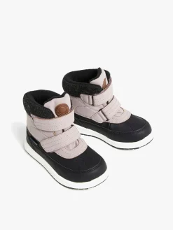 Nordbjørn Husky Vinterstøvler, Black/Old Pink