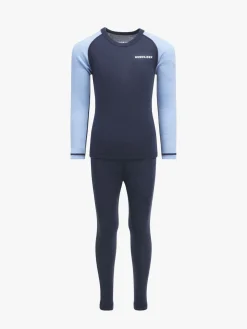 Nordbjørn Icicle Skiundertøj Merinould, Blue Nights