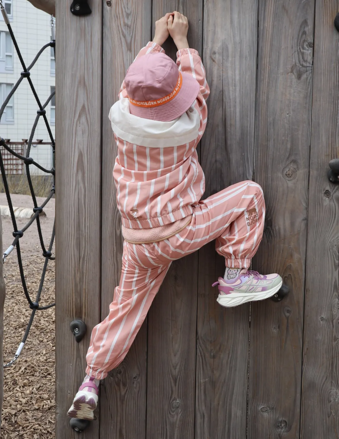 Nordbjørn Lunden WP Sneakers, Pink/Beige