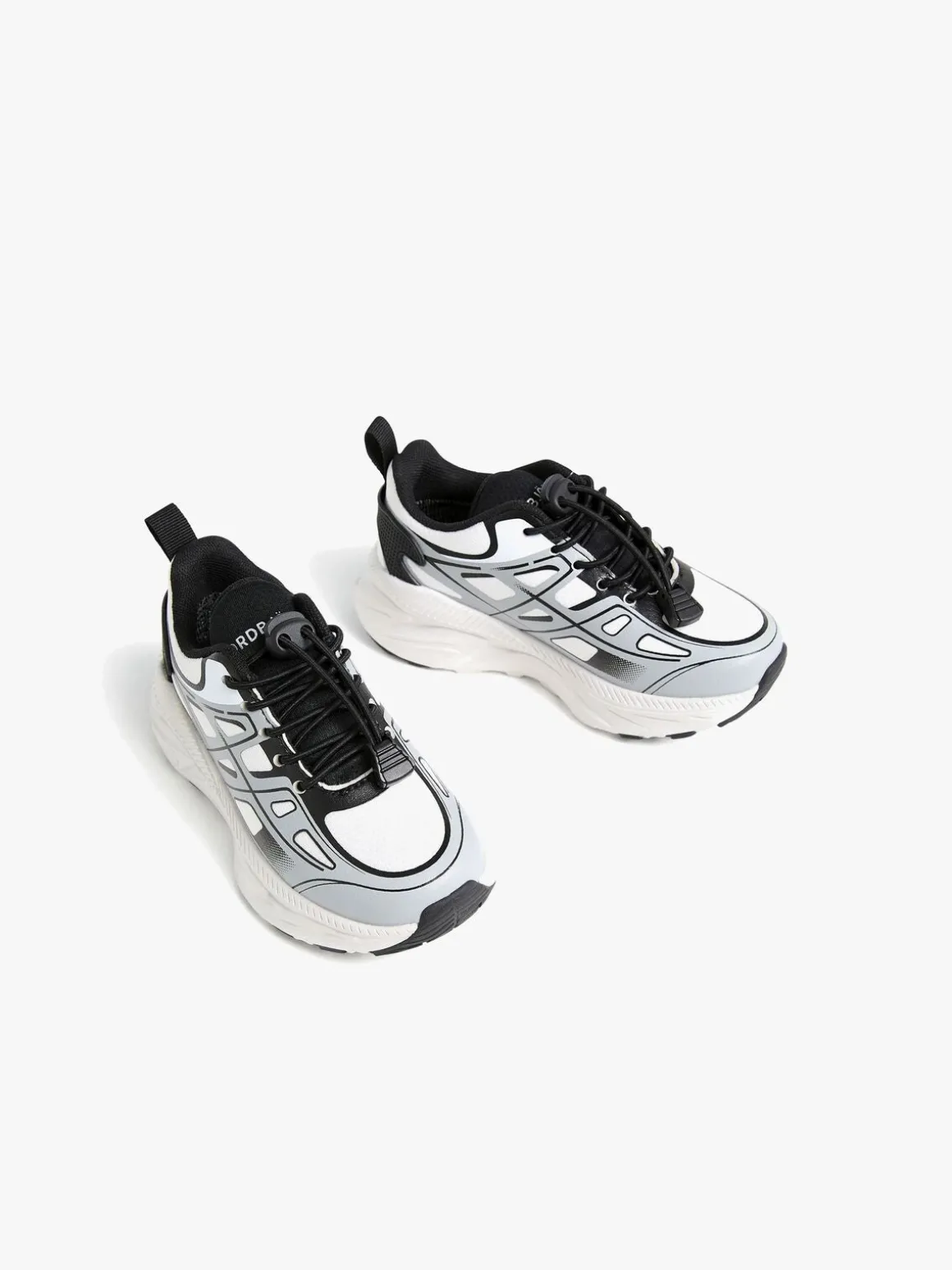 Nordbjørn Lunden WP Sneakers, Black/White