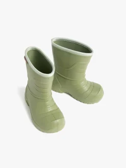 Nordbjørn Lycksele  Uforede Gummistøvler, Oil Green