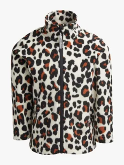 Nordbjørn Malö Fleecetrøje, Leopardy Rustic Sandshell