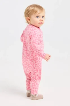 Nordbjørn Moritz Termoundertøj Heldragt Bamboo, Leo Pink