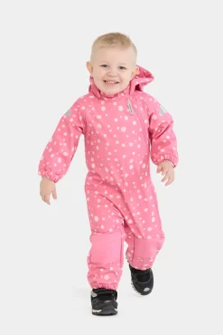 Nordbjørn Orrvik Softshell Babyflyverdragt, Aurora Pink Dit Dots