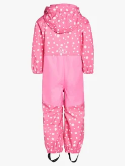 Nordbjørn Orrvik Softshell Babyflyverdragt, Aurora Pink Dit Dots