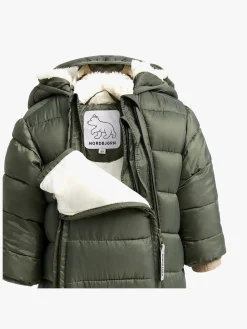 Nordbjørn Pilecub Babyflyverdragt, Green Thyme